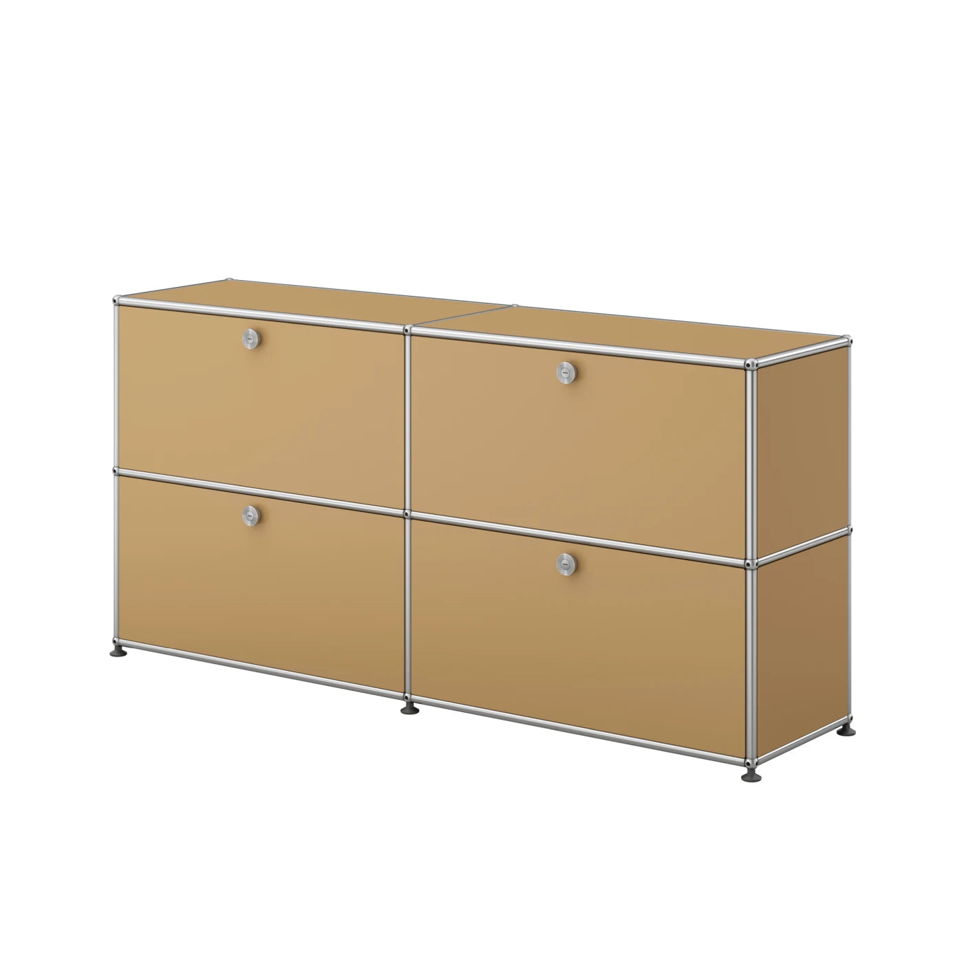 USM SIdeboard L (geschlossen) in | Beige / Vier Klapptüren