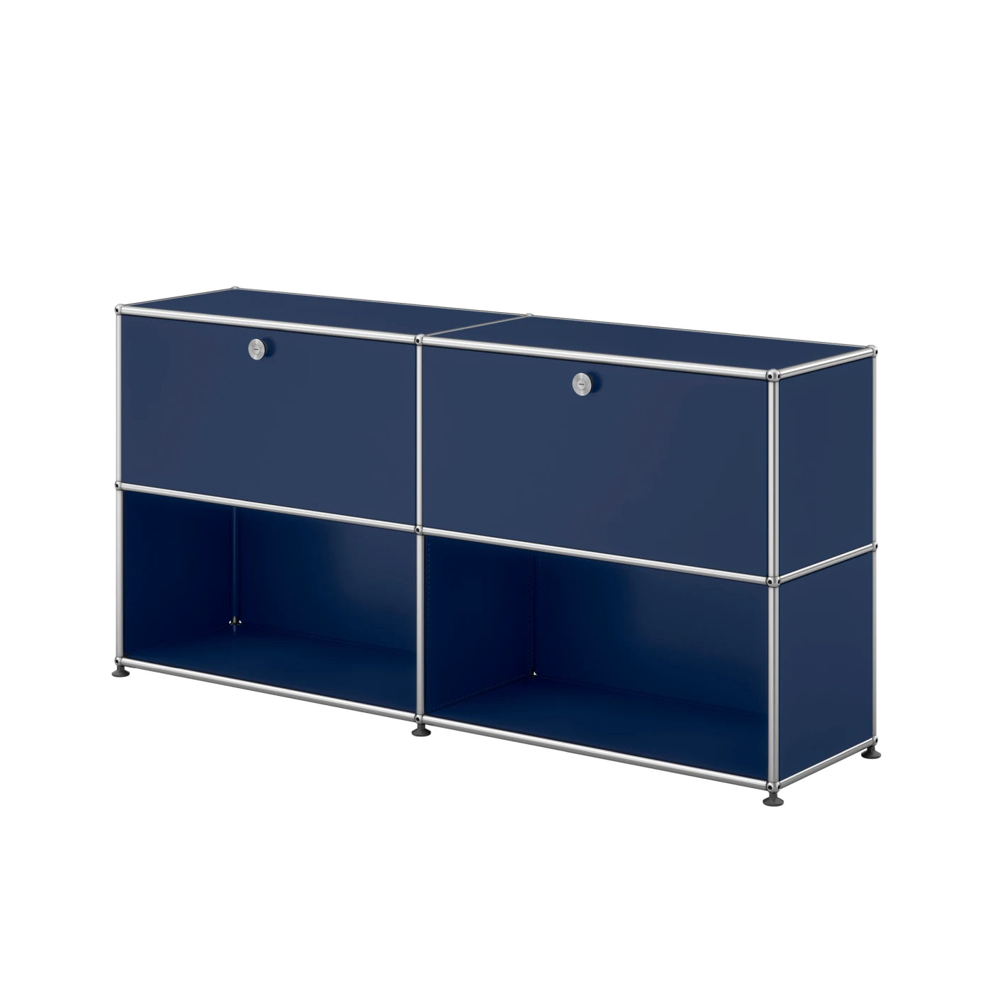 USM Haller Sideboard | Stahlblau/oben