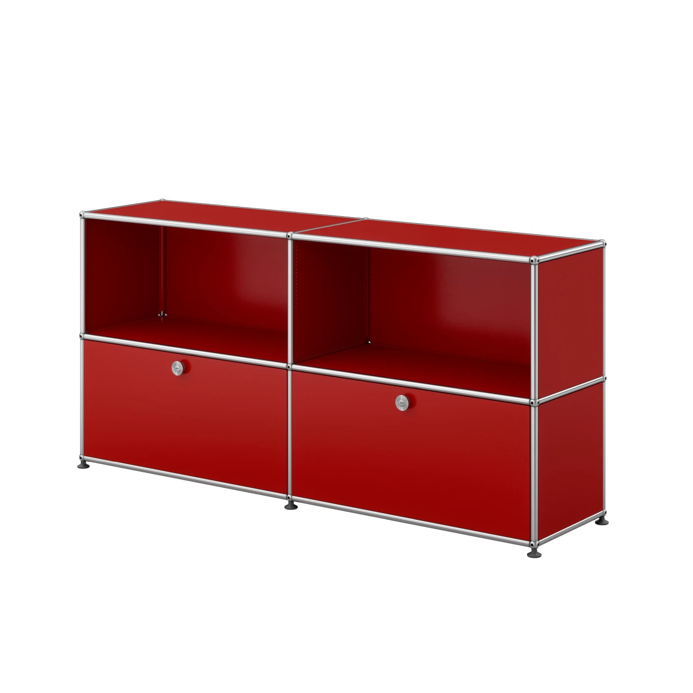 USM Haller Sideboard | Rot/unten