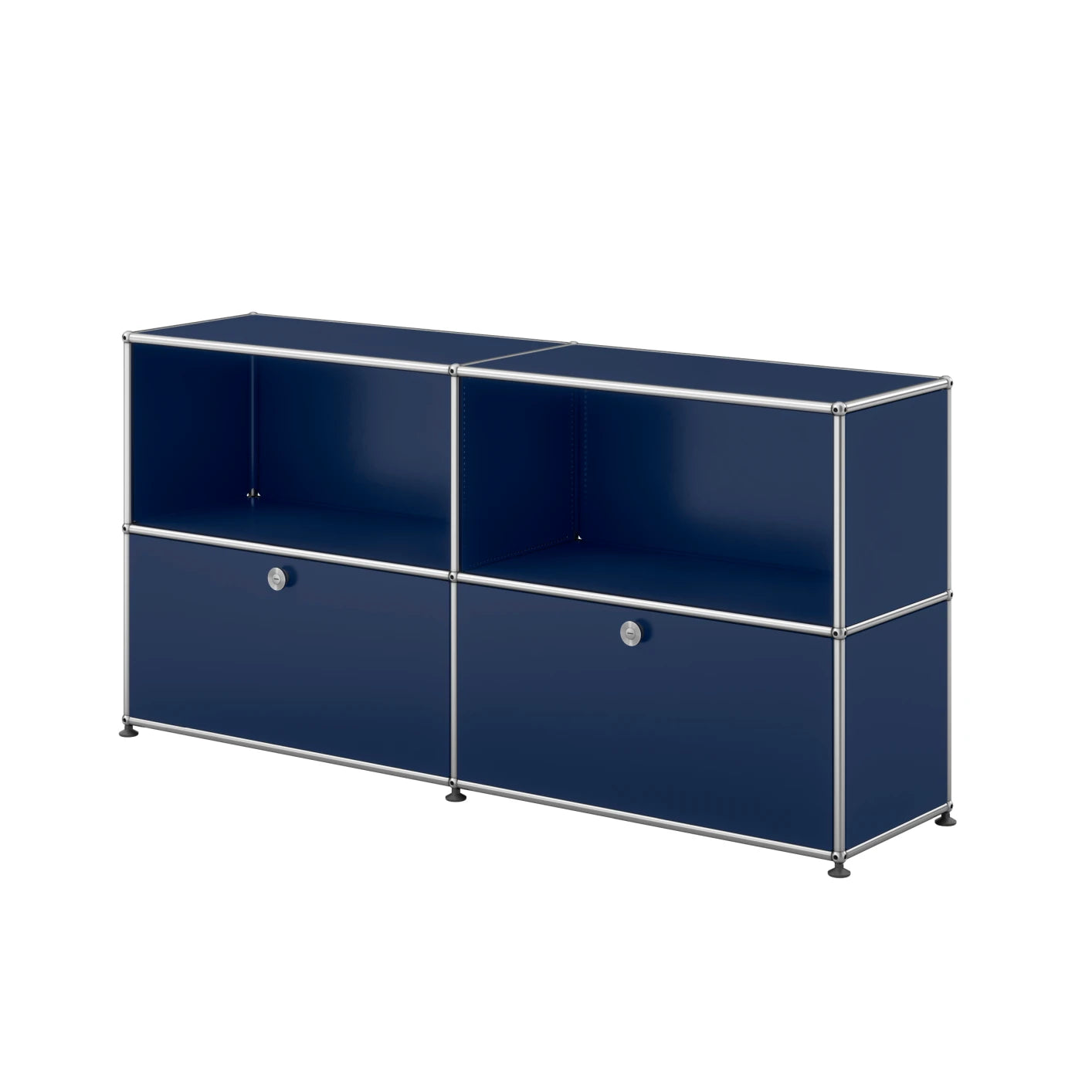 USM Haller Sideboard | Stahlblau/unten