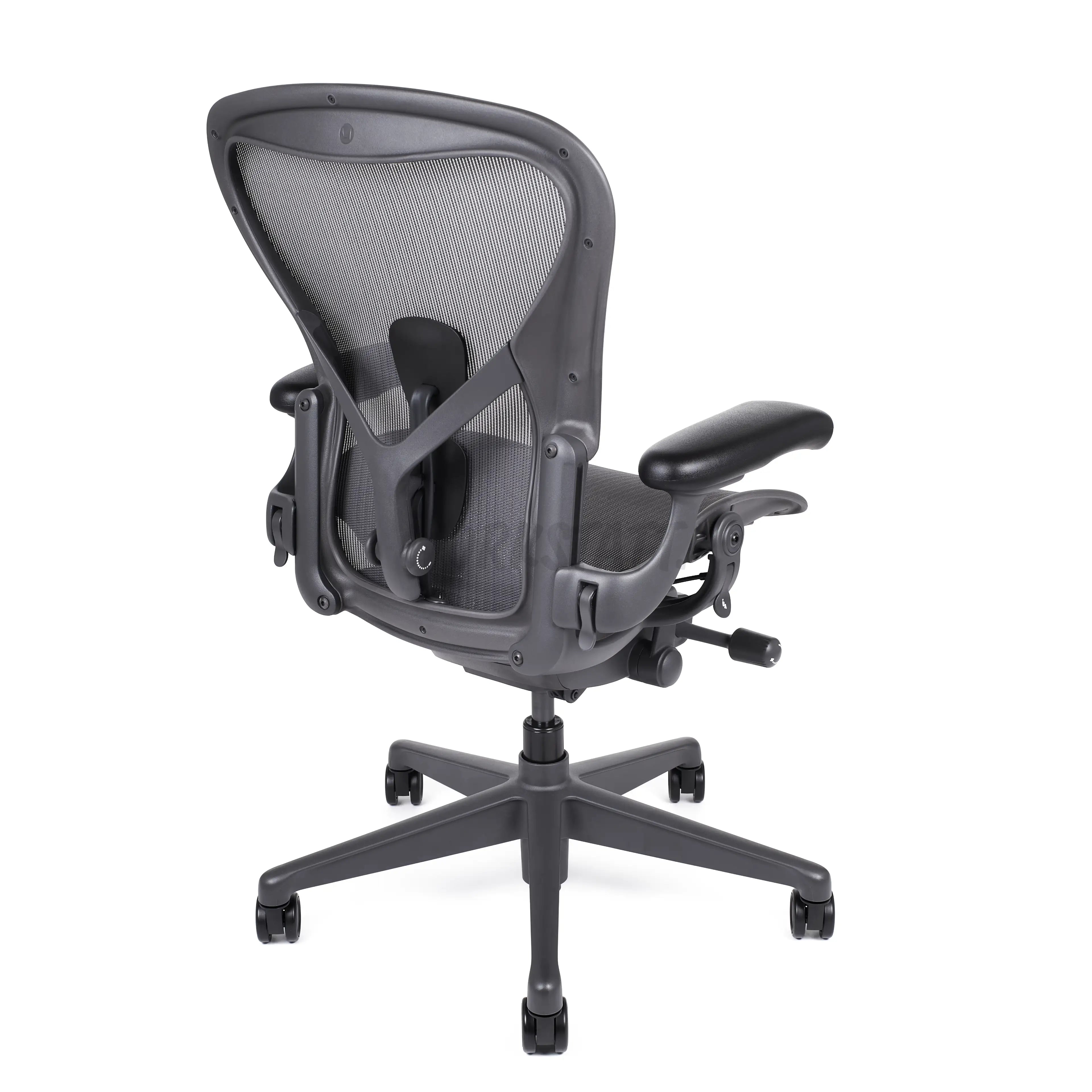 Hermann Miller Aeron Chair von hinten links