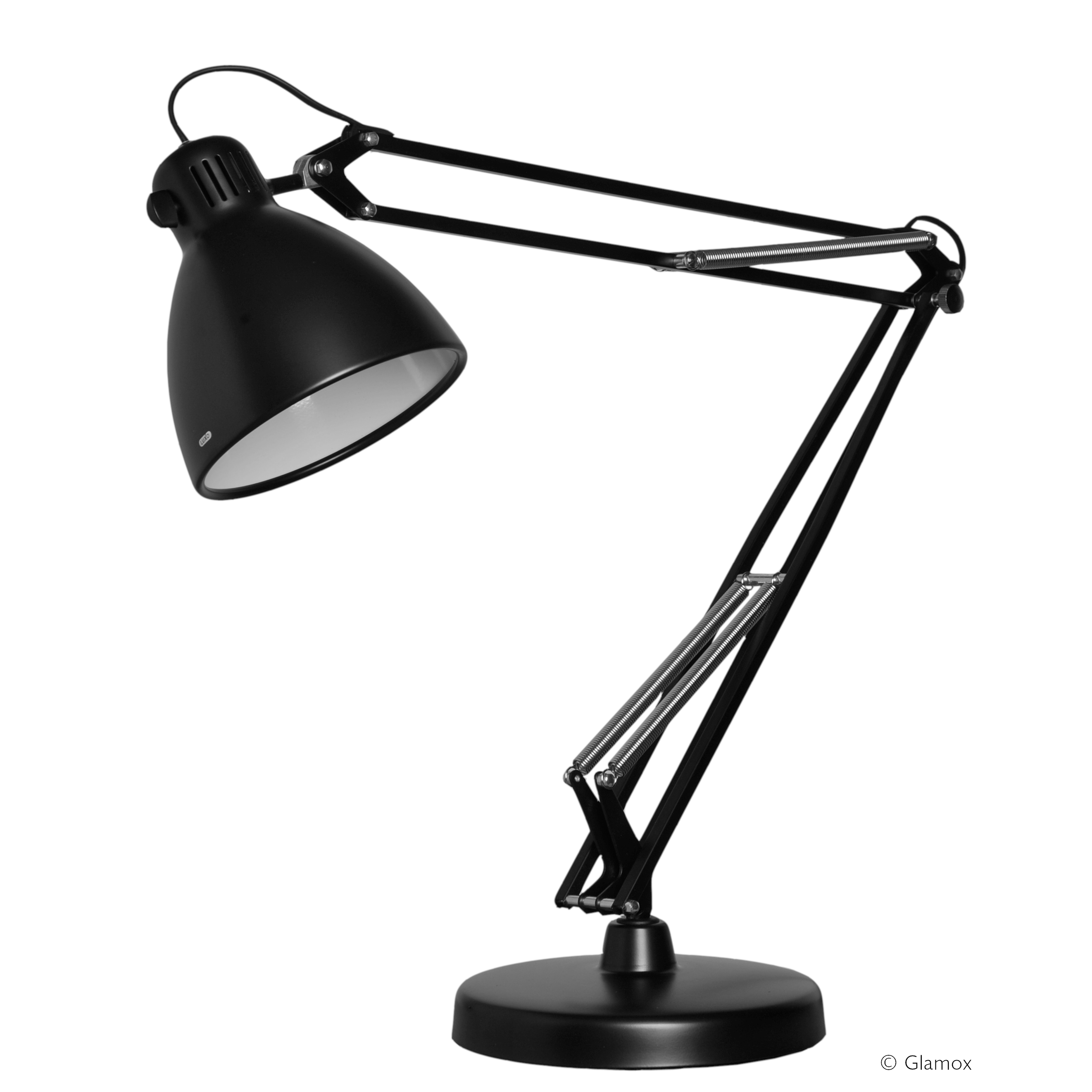 Glamox Luxo L-1 in schwarz von rechts