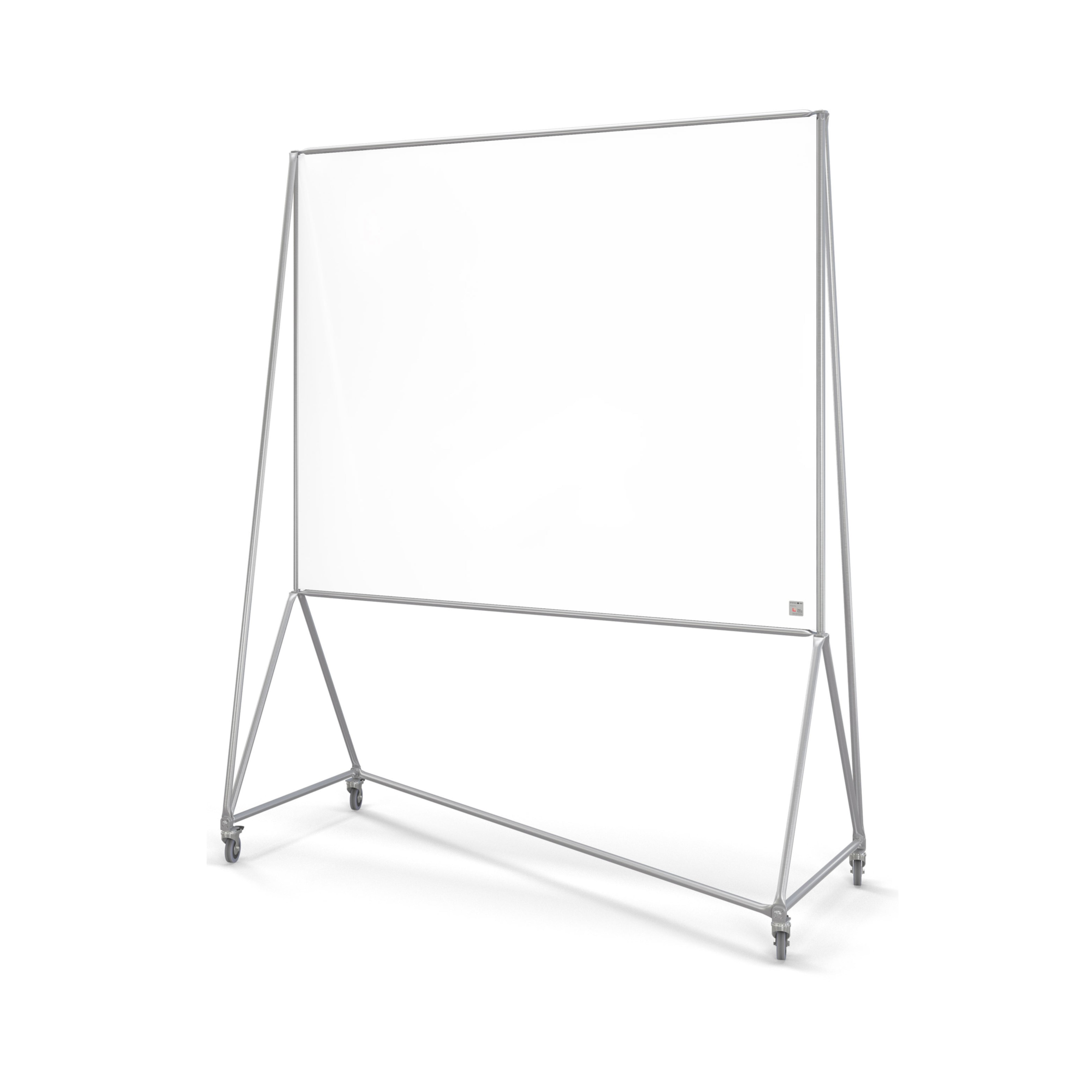 System 180 Whiteboard in silbernem Design | Silber